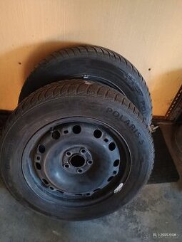 2x zimní kola 185/65 R15 Barum vzorek cca 4mm - 1