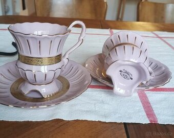 2 šálky z porcelánu Chodov