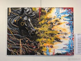 Originální obraz koně