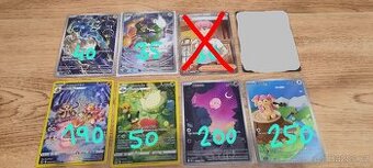 Pokémon karty hity + EX