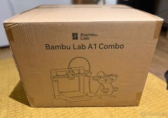 3D tiskárna Bambulab A1 Combo koupena 13.2.2026 záruka