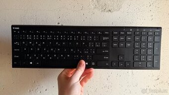 Klávesnici Yenkee Trim YKB 2000 (CZ/SK) - černá verze