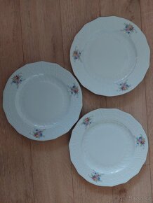 Retro šálek, hrneček cibulák, talíře