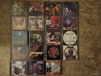 Neoficiální vydání CD hard,heavy,metal,rock