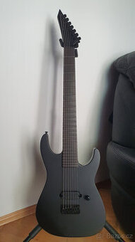 Nehraná barytonová 7strunka ESP LTD M-7HT Black Metal