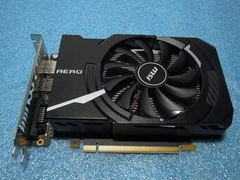 Herní MSI GeForce GTX 1050 AERO ITX 2G OCV1 bez napájení