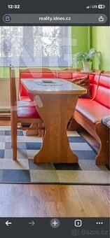 Prodám lávku a stůl  a židle