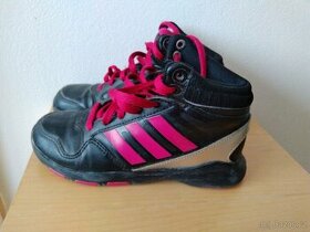 černé kotníkové botasky Adidas - vel. 30 - 1