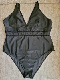 Dámské černé plavky zn. H&M, vel. XXL