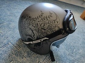 Café racer/srambler helma, vel M57/58