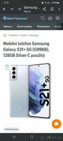 Prodám nebo vyměním Samsung galaxy s21 plus