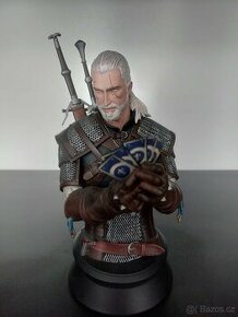Soška Geralta že hry Zaklínač