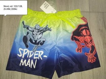 Nové plavky Spiderman vel. 122/128