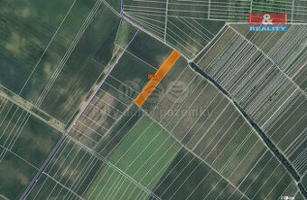 Prodej pole, 612 m², Hrušky