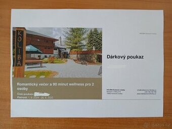 voucher-romantický pobyt s wellness a večeří