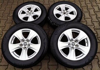Alu kola originál Toyota RAV4 5x114,3 R17 KRÁSNÁ SADA