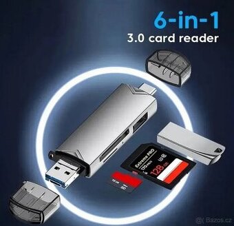 6v1 USB 3.0 ctecka karet - 1