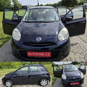 NISSAN MICRA 1,2 16v PURE DRIVE 2013 147 tis.km KLIMATIZACE