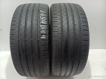 2ks letní pneu 245/40/19 Continental