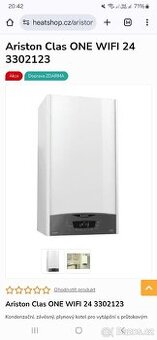 Plynový kotel Ariston Clas ONE WIFI 24 3302123