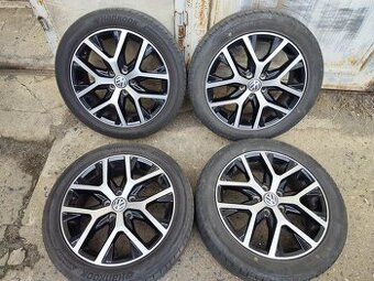 17"letní alu sada Canyon 5x112 origo Caddy Touran Golf 5 6