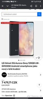 LG Velvet 5G 128gb - 1