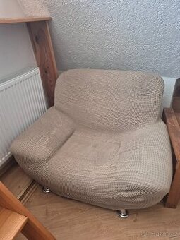 Sedačka s křeslem