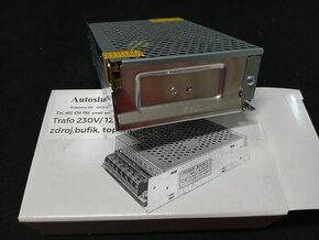 Napájecí zdroj pro LED pásky 8,5A 100W 12V bufik karavan