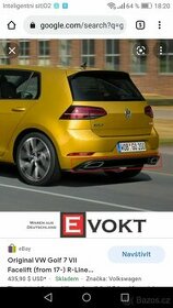 Golf 7 zadni difuzor