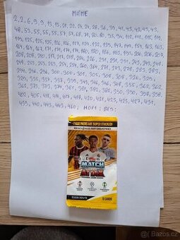 Fotbalové kartičky Match Attax 2024/2025