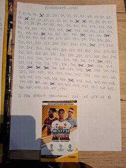 Fotbalové kartičky Match Attax 2024/2025