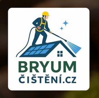 BRYUM Čištění střechy, okapů a FVE panelů