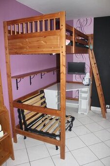 Patrová postel Hemnes ikea
