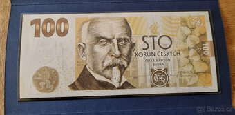 Pamětní bankovka 100 Kč ALOIS RAŠÍN 2019