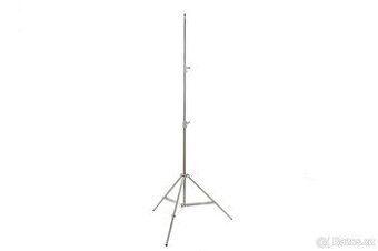 Profesionální celokovový studiový stativ s čepem 2m – Chrom