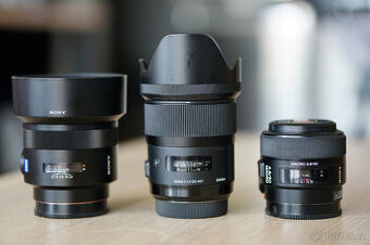 Zeiss 50/1,4 - Sigma 35/1,4 - Sony 50/2,8 Macro