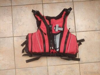 Vodácká vesta Hiko Aquatic červená velikost S/M