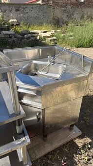 Nerezové gastro moduly Lotus – neutrální se šuplíkem + rohov