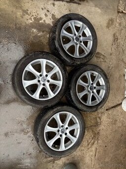 ALU kola s Letní PNEU NOKIAN 205/55/R16, Rozteč 5x108 mm