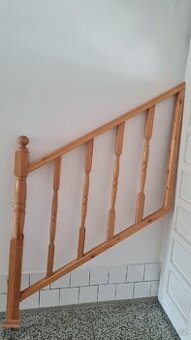 Dřevěné zábradlí