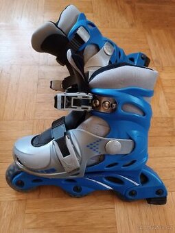 Dětské chlapecké kolečkové brusle rostoucí velikost 31-34