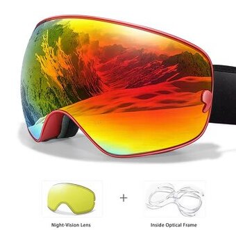 Skvělé lyžařské brýle s UV400 ochranou, ideální dárek