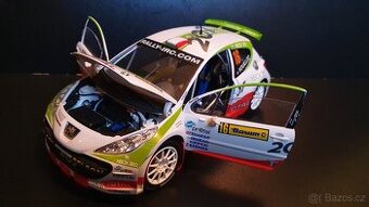 Peugeot 207 S2000 1:18 BARUM rally N. Vouilouz