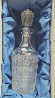 Broušená sada. Karafa + 6ks sklenic