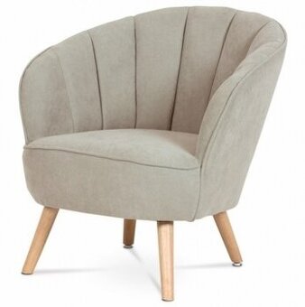 Látkové křeslo AK-331 v béžové barvě