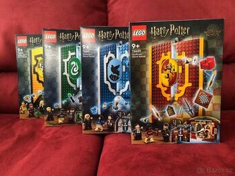 LEGO Harry Potter 76409+76410+76411+76412 - Bez figurek