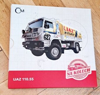 Stříbrná mince Na kolech Liaz 110.55