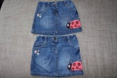 sukně s beruškou FF - vel. 2-3 a 3-4 roky