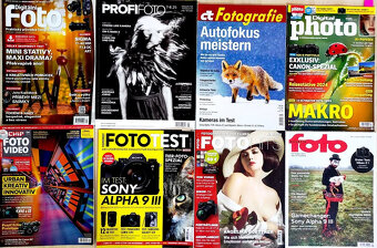 Prodám sbírku českých a německých foto časopisů