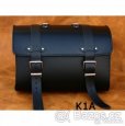 Kožený kufr - válec na chopper 38cm typ 1A,1B,1C